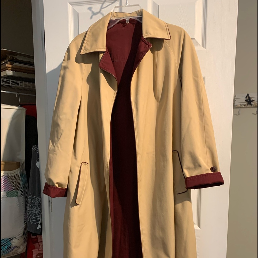 1970’s Genuine Aigner Trench Rain Coat.